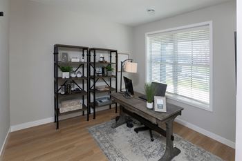 Wood-style plank flooring